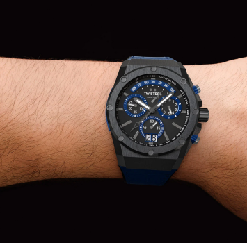 Preview: TW-Steel ACE105 Genesis Herren Uhr Chronograph Quarz